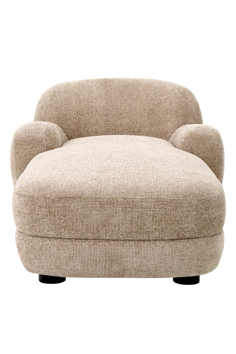 Chaise Longue en Lyssa Sable | Eichholtz Udine | Oroa.es