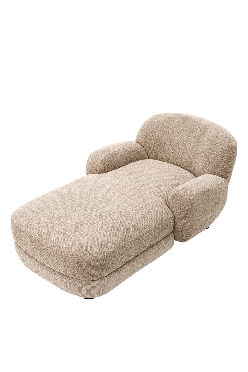 Chaise Longue en Lyssa Sable | Eichholtz Udine | Oroa.es