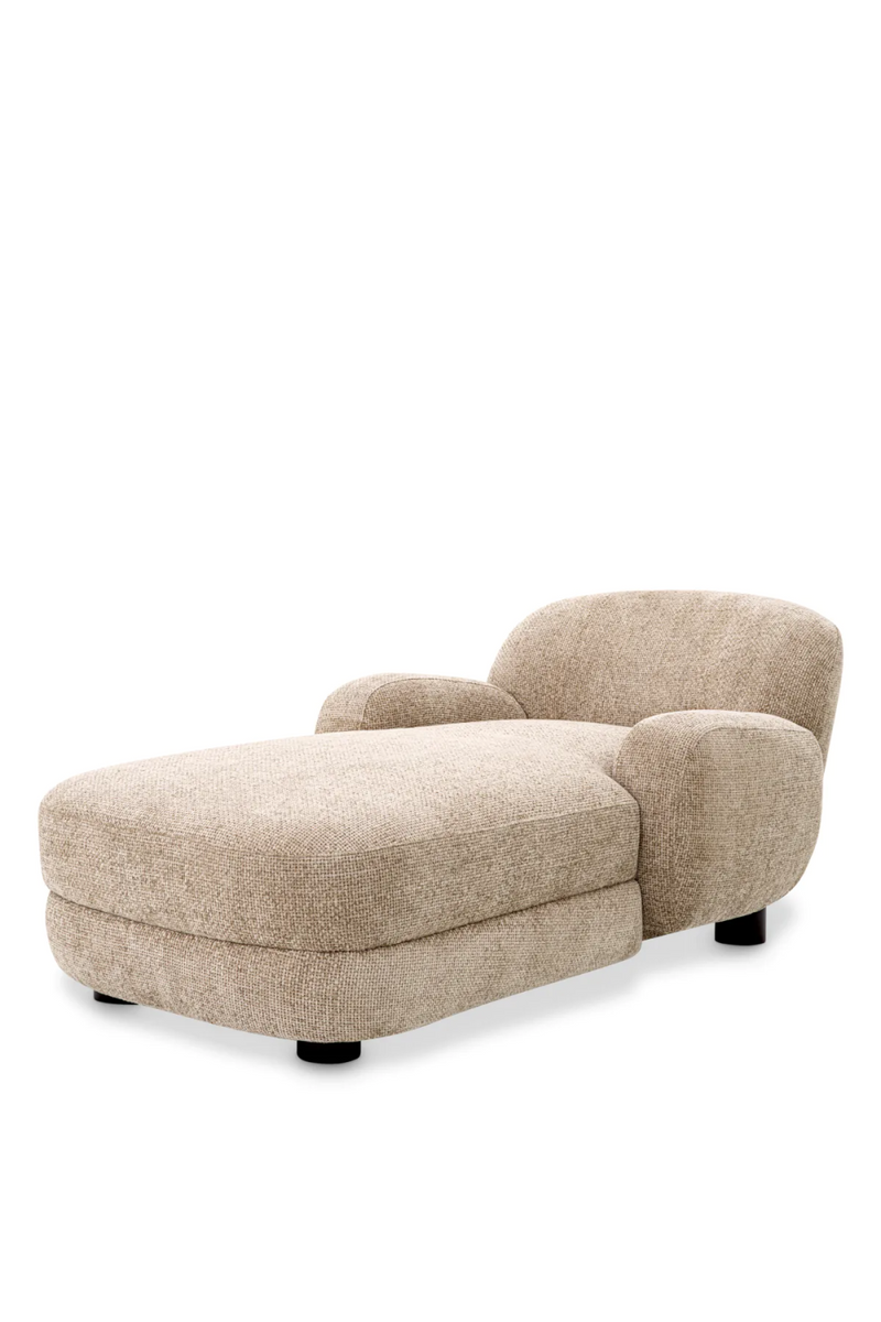 Chaise Longue en Lyssa Sable | Eichholtz Udine | Oroa.es