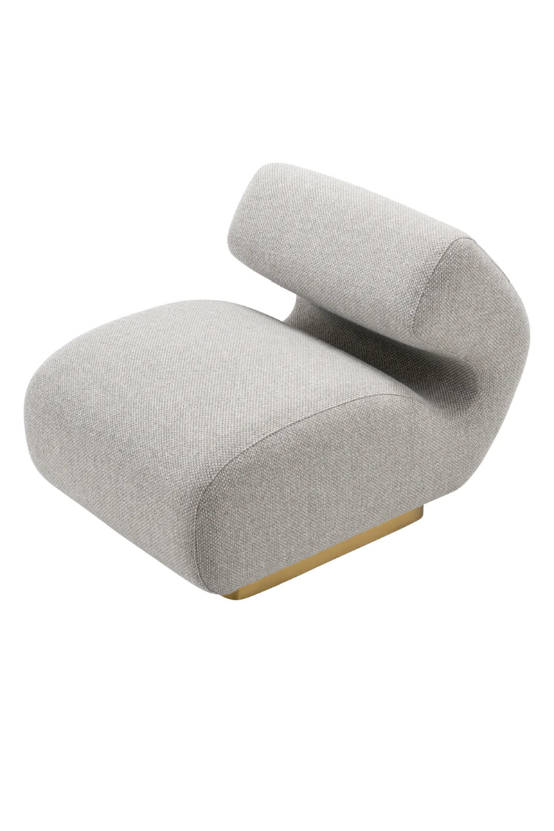 Sillón en Tejiod Rêve Gris | Eichholtz Sansome | Oroa.es