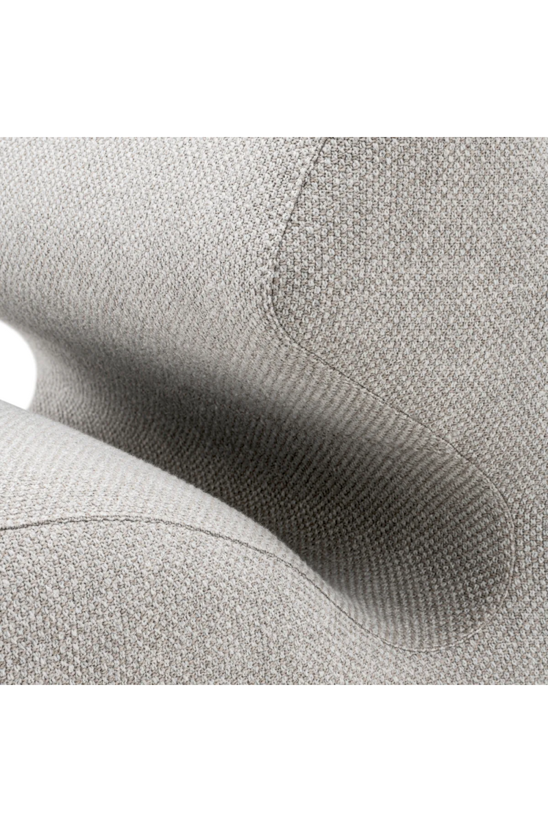 Sillón en Tejiod Rêve Gris | Eichholtz Sansome | Oroa.es