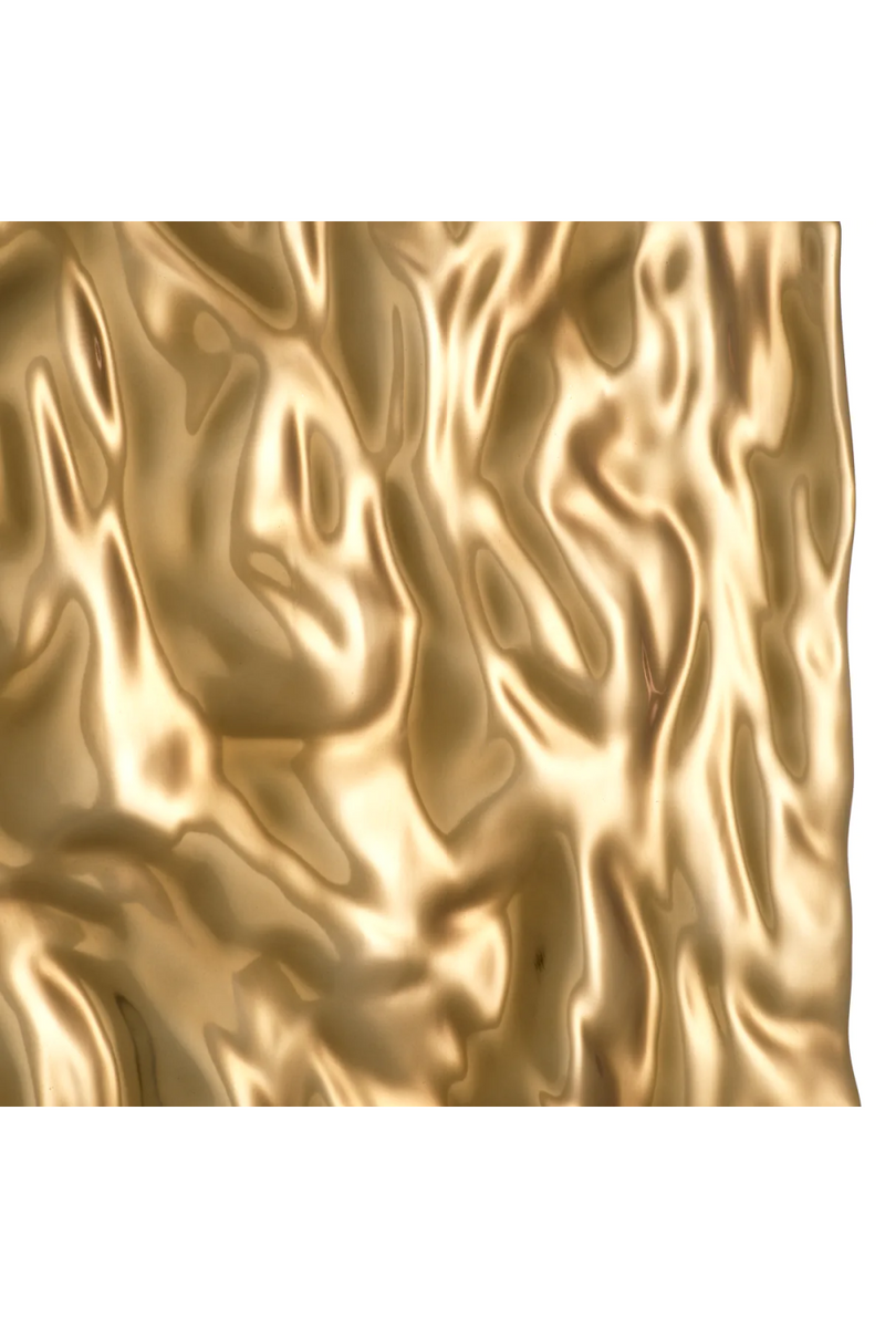 Objeto Decorativo de Pared en Metal Dorado | Eichholtz Nulci | Oroa.es