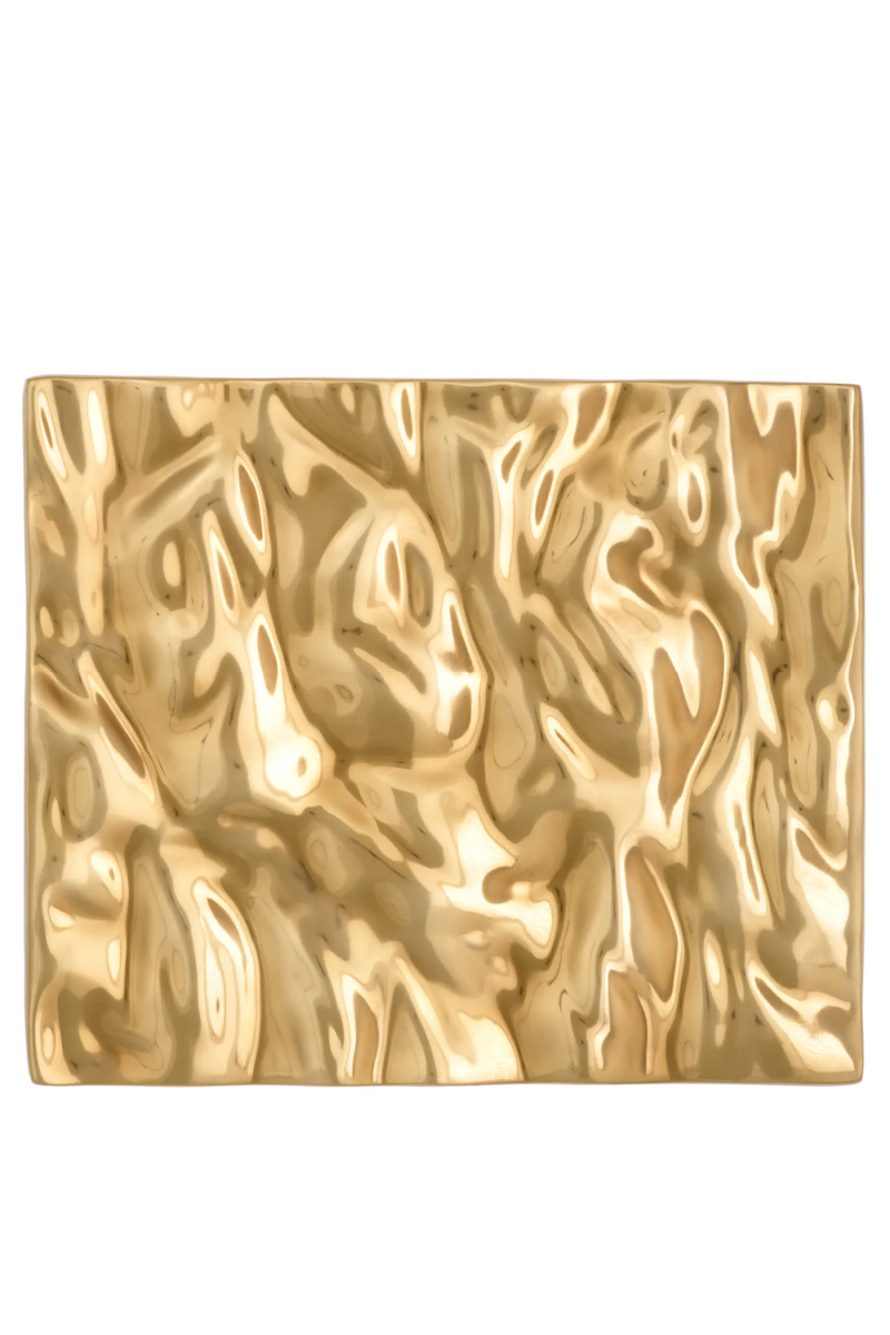 Objeto Decorativo de Pared en Metal Dorado | Eichholtz Nulci | Oroa.es