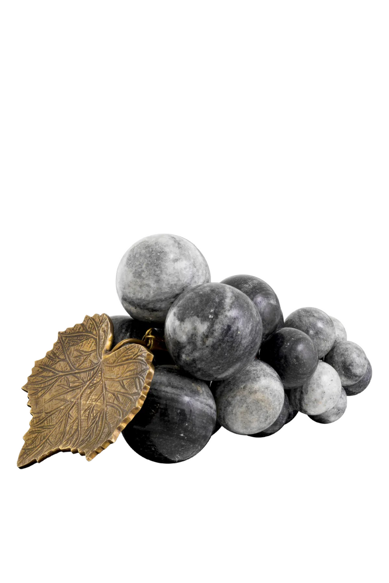 Obejto Decorativo Uvas de Mármol Gris | Eichholtz Grapes | Oroa.es