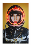 Neón LED Retro NASA | Andrew Martin Space Girl