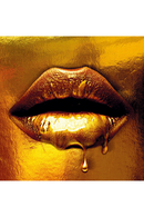 Imagen en Plexiglás de Labios Metálicos | Andrew Martin Taste of Gold | Oroa.es
