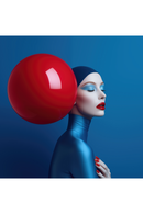 Imagen Moderna en Plexiglás Multicolor | Andrew Martin Red Orb Embrace | Oroa.es