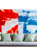 Cojín de Exterior Ribeteado | Andrew Martin Alpargata | Oroa.es