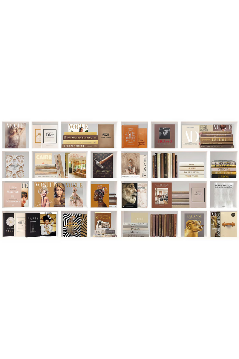 Libros Icónicos de Moda de Arte en Plexiglás | Andrew Martin Fashion Beauty | Oroa.es