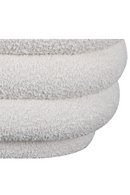 Banco Curvo en Bouclé Crema | Andrew Martin Dura | Oroa.es