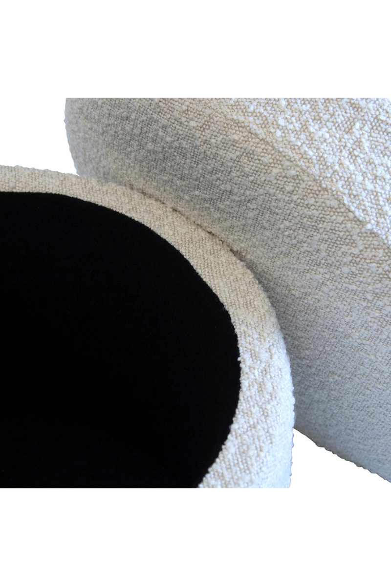 Puff con Almacenaje Bouclé | Andrew Martin Tondu | Oroa.es