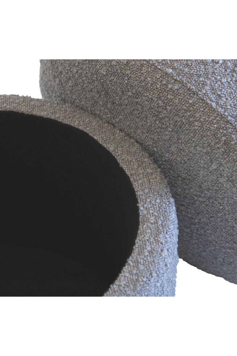 Puff con Almacenaje Bouclé | Andrew Martin Tondu | Oroa.es