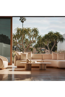 Sillón Giratorio de Exterior Marfil | Andrew Martin Como | Oroa.es