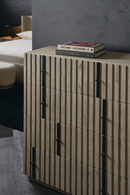 Cómoda de Madera Color Taupé | Andrew Martin Clancy | Oroa.es