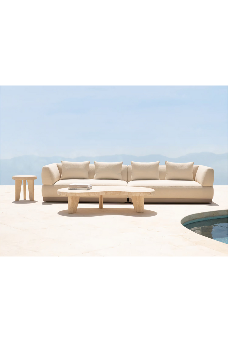 Mesa de Centro Curva de Travertino | Andrew Martin Lucca | Oroa.es