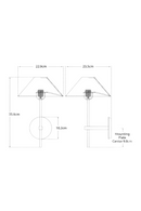 Aplique de Pared de Latón Envejecido | Andrew Martin Hackney | Oroa.es