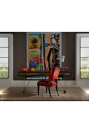 Lámpara de Mesa Negra con Latón Dorado  | Andrew Martin Clarkson | Oroa.es