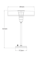 Lámpara de Mesa en Latón Envejecido | Andrew Martin Carlo | Oroa.es