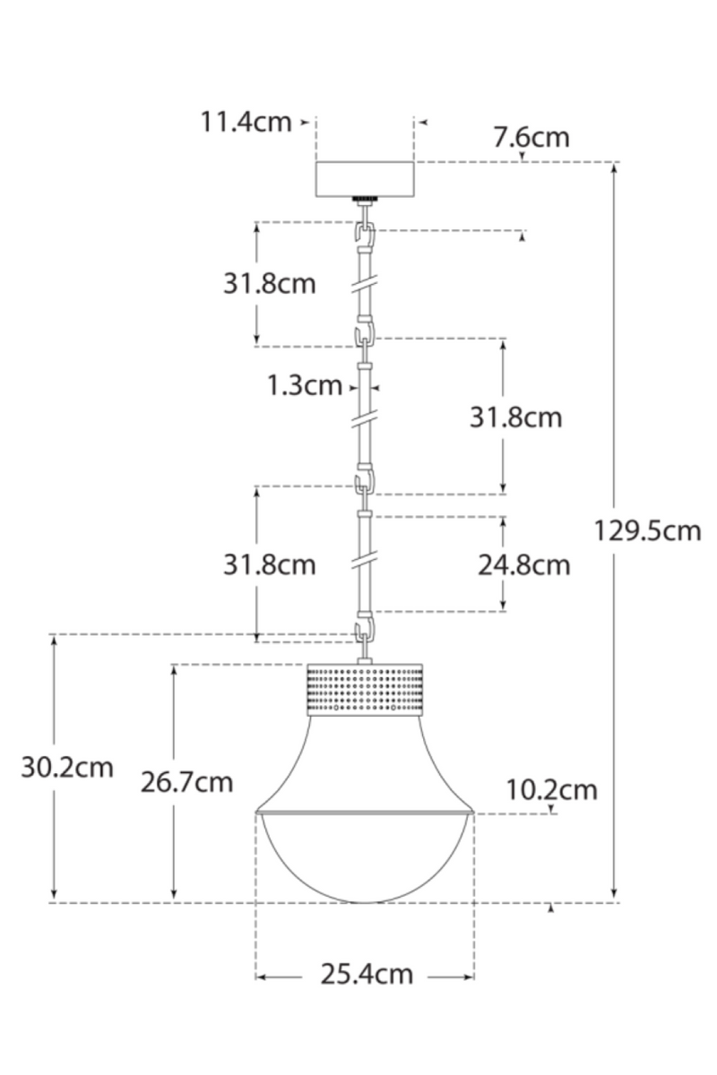 Lámpara Colgante de Latón I Andrew Martin Precision S | Oroa.es