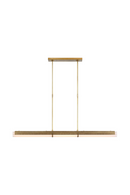 Lámpara colgante lineal de latón | Andrew Martin Precision | Oroa.es