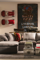 Sofá Modulable de Lino Gris | Andrew Martin Truman Junior | Oroa.es