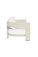 Sofá Aluminio Blanco de Exterior | Andrew Martin Caicos | Oroa.es