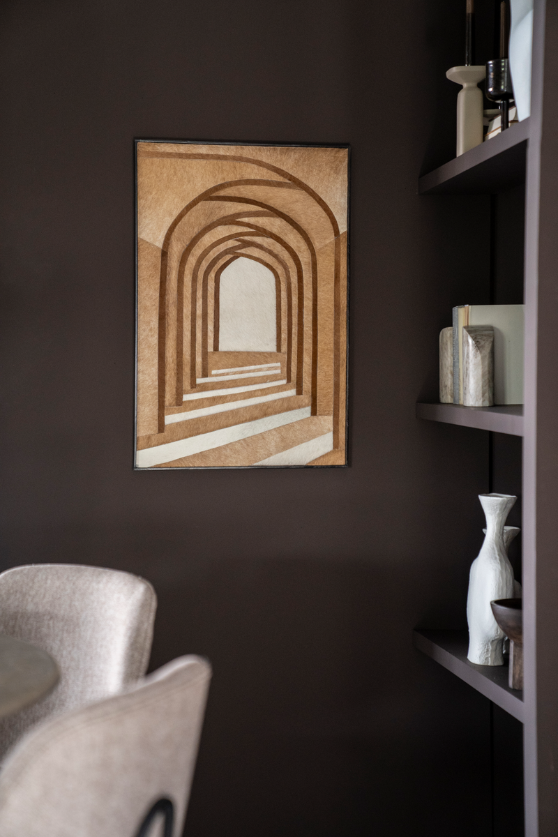 Decoración de Pared Moderna en Beige | OROA Home Corridor | Oroa.es