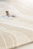 Alfombra de Lana Beige | OROA Home Soil | Oroa.es