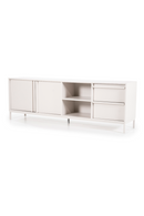Mueble de TV de Metal Blanco | OROA Home Boaz | Oroa.es