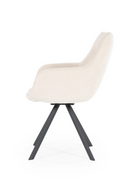 Sillón Giratorio Tapizado (Set de 2) | OROA Home Bliss | Oroa.es