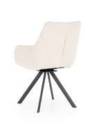 Sillón Giratorio Tapizado (Set de 2) | OROA Home Bliss | Oroa.es