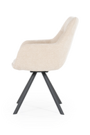 Sillón Giratorio Tapizado (Set de 2) | OROA Home Bliss | Oroa.es