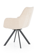 Sillón Giratorio Tapizado (Set de 2) | OROA Home Bliss | Oroa.es