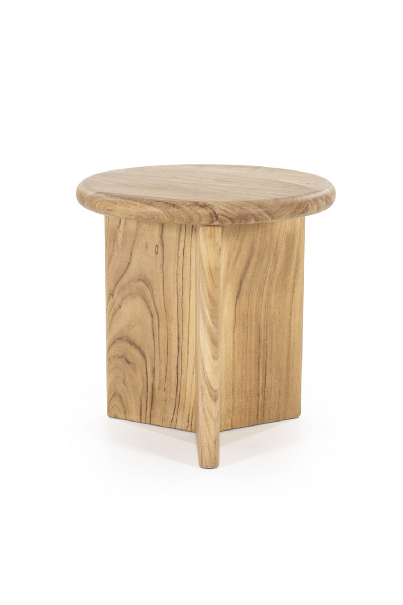  Mesa Auxiliar de Madera Natural - S | Oroa Home Leoti | Oroa.es