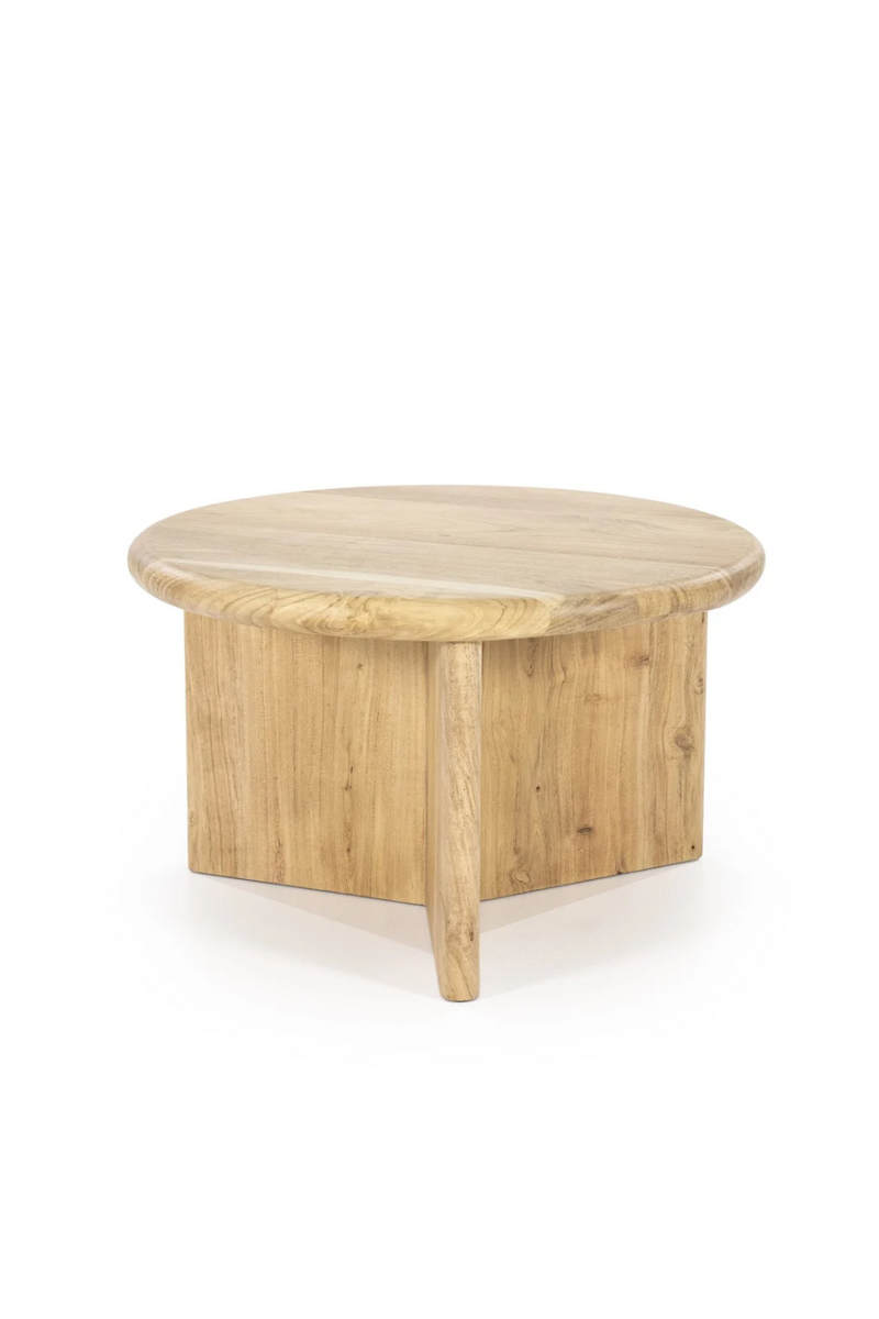 Mesa de Centro de Madera Natural - M | Oroa Home Leoti | Oroa.es