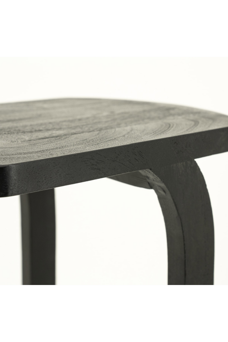 Mesa Auxiliar de Madera Negra | Oroa Home Enzo | Oroa.es