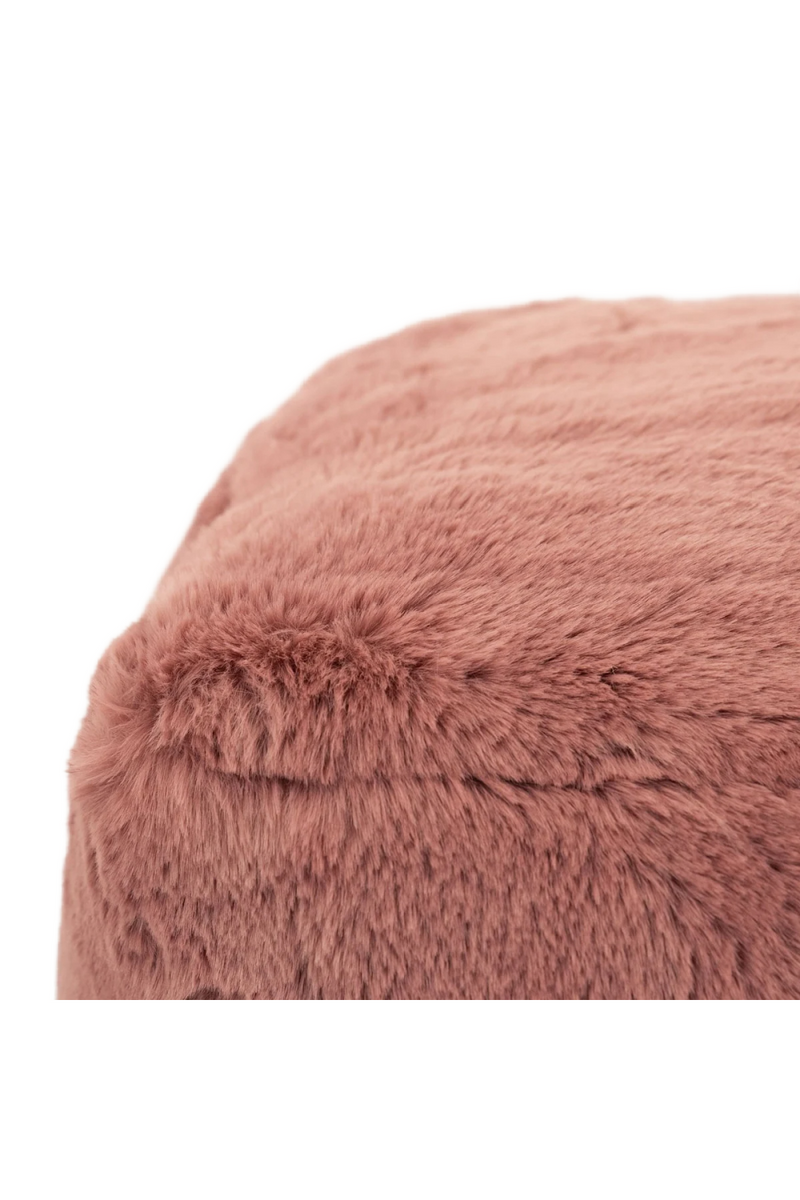 Puff de Lana Burgundy | OROA Home Mosa | Oroa.es