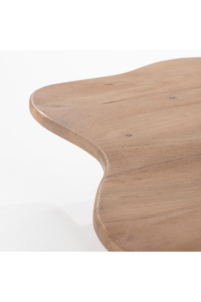 Mesa de Centro de Madera de Mango Natural | OROA Home Fall | Oroa.es