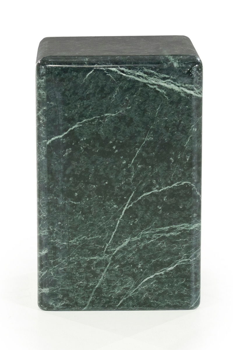 Mesa Auxiliar Cuadrada de Mármol Pulido | OROA Home Dice | Oroa.es