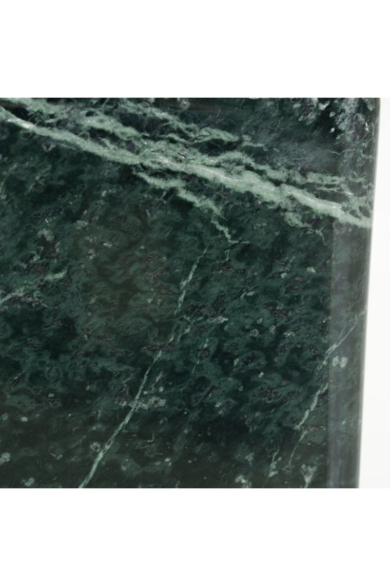 Mesa Auxiliar Cuadrada de Mármol Pulido | OROA Home Dice | Oroa.es