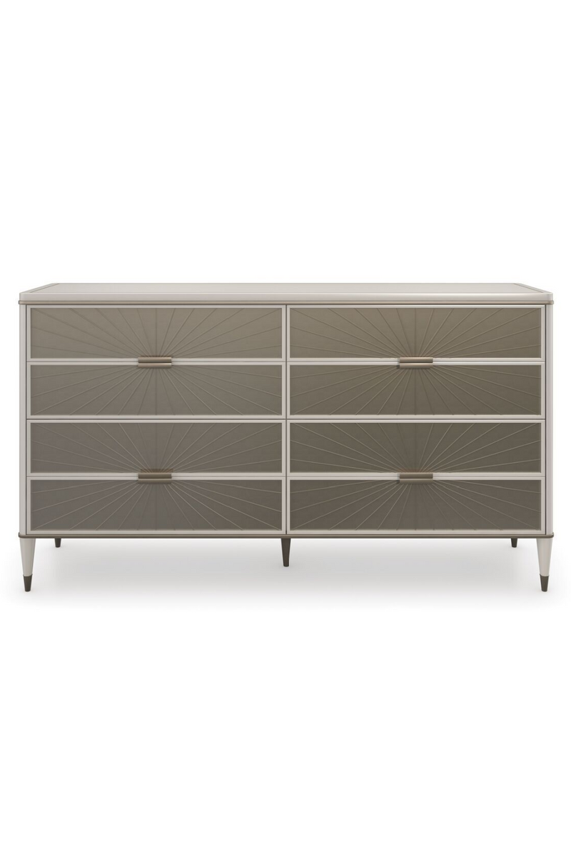 Cómoda en Madera Crema y Piedra Blanca | Caracole Valentina | Oroa.es