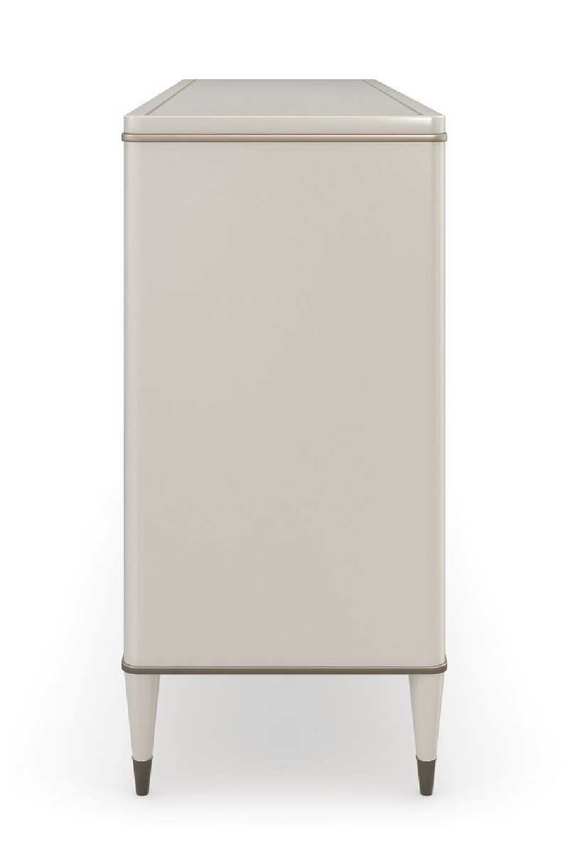 Cómoda en Madera Crema y Piedra Blanca | Caracole Valentina | Oroa.es