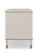 Mesita de Noche en Madera Crema y Piedra Blanca | Caracole Valentina S | Oroa.es