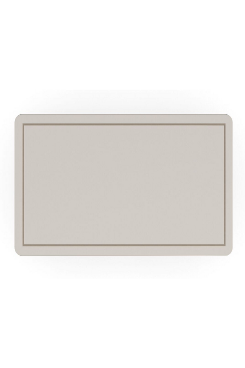 Mesita de Noche en Madera Crema y Piedra Blanca | Caracole Valentina S | Oroa.es