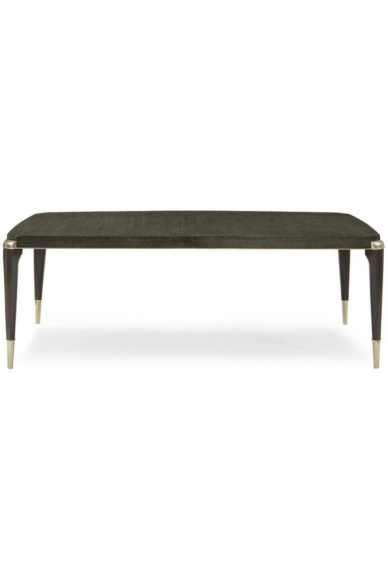 Mesa de Comedor Extensible de Madera de Anigre | Caracole Trimmed | Oroa.es