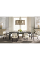 Mesa de Comedor Extensible de Madera de Anigre | Caracole Trimmed | Oroa.es