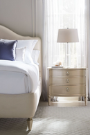 Mesita de Noche Francesa de Madera de Abedul | Caracole Moi | Oroa.es