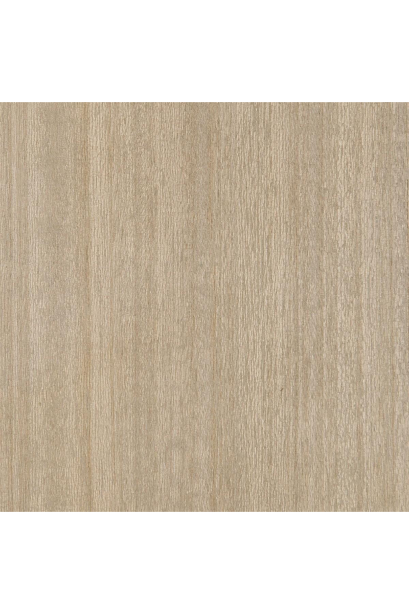 Mesita de Noche Redonda en Madera y Piedra Gris | Caracole Hang | Oroa.es