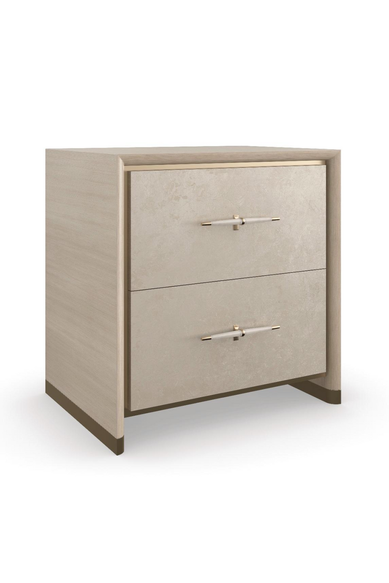 Mesita de Noche en Madera y Metal | Caracole Hang S | Oroa.es