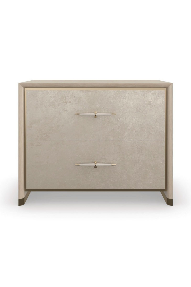 Mesita de Noche en Madera y Metal | Caracole Hang L | Oroa.es